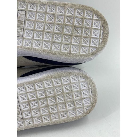 Puma Men's Classic Xxi Sneakers Blue Suede Casual Low Top Lace Up US Size 7.5 - Picture 15 of 16